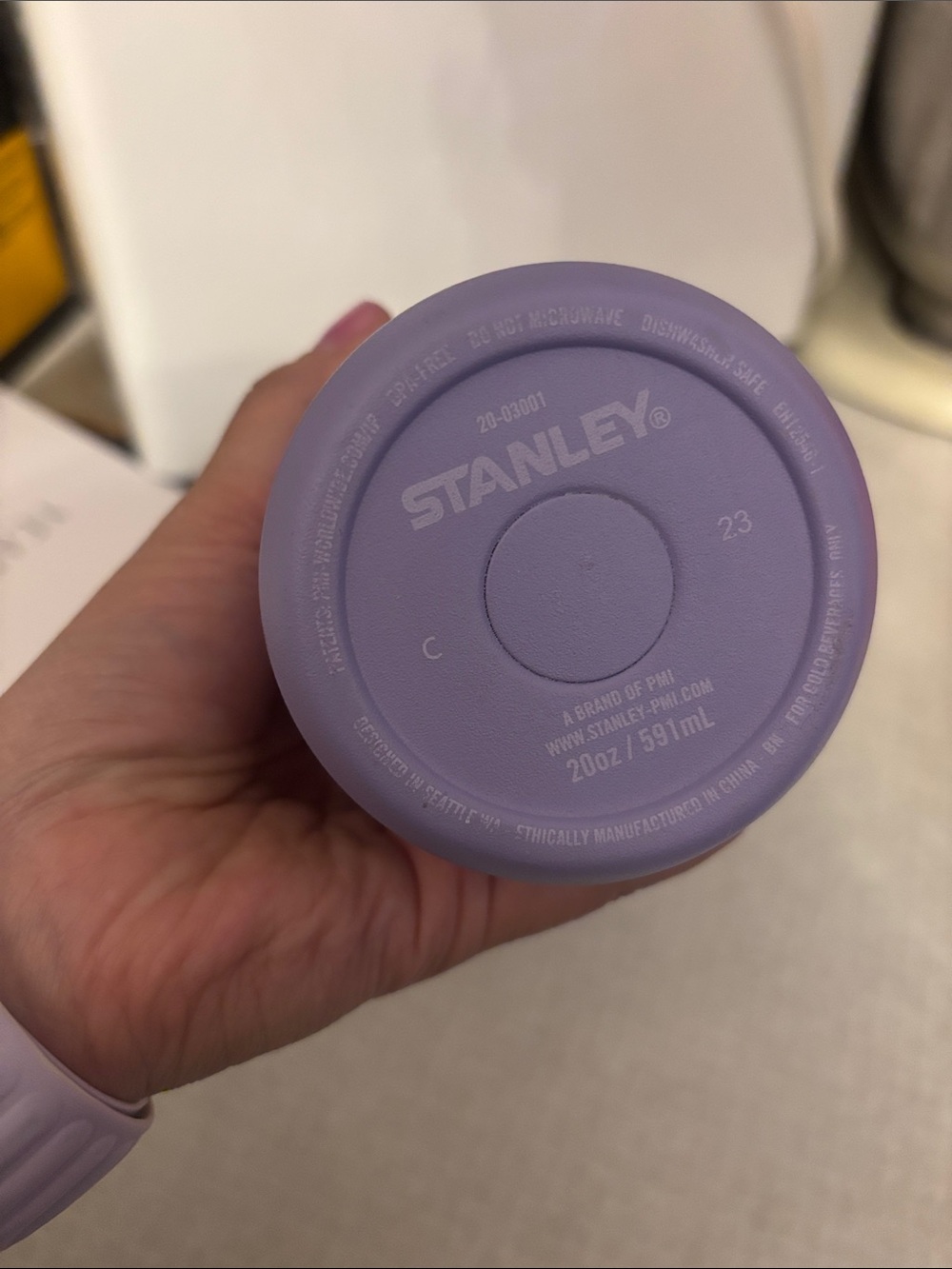 Purple Stanley 20oz - Picture 5 of 9